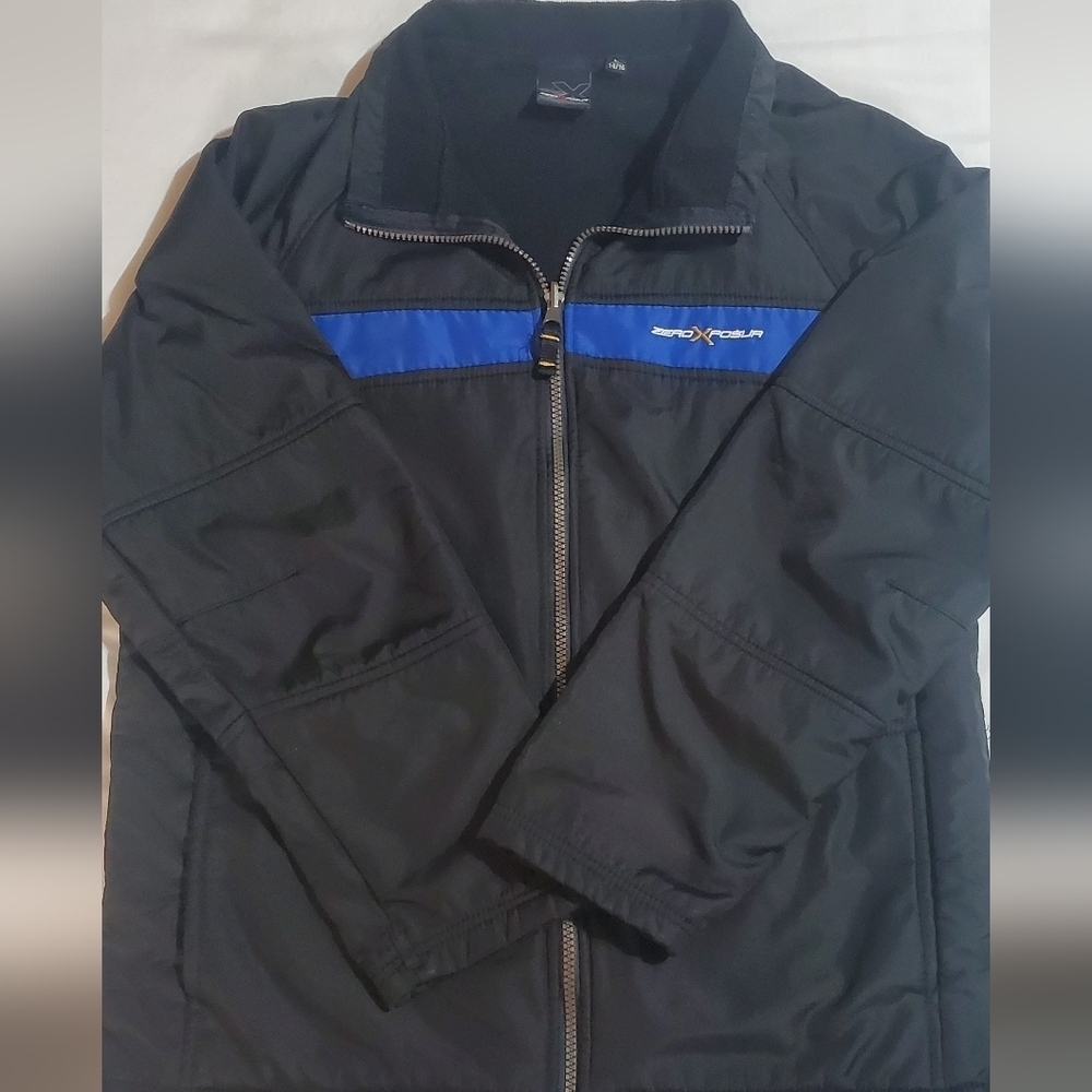ZeroXposur Black and Blue Kids Jacket